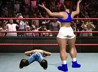 Melina Battles Chun Li In Intense Fight
