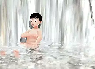 Anime Girl Leo in Mixed Bath