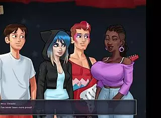 Summertime Saga 237 Detailed Cartoon Game Scene