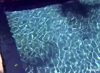 Natasha Nice Gets WET By The Pool