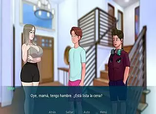 Playing sexnote with best friend's hot milf mom