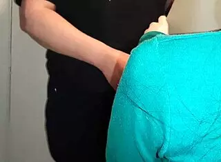 i paid the courier with hot lesbian sex