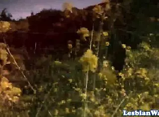 Bigtitted milf dives into petite babe's pussy. Full lesbian movie with storyline.