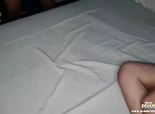 Teen 18+ Plays With Big Cocks On Red