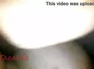 Fat submissive whore licks pov cumshot on saggy tits!