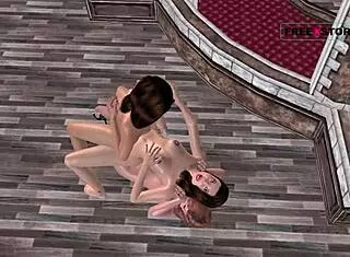 Tamil Audio Story of Animated Lesbian Threesome