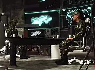 hot japanese girl feels crazy pleasure in sci-fi bunker with big cock