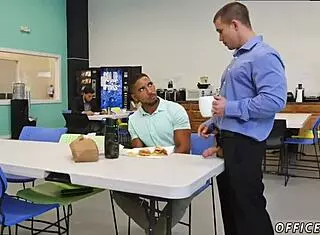 straight male executive explores gay sex videos on pantsless friday