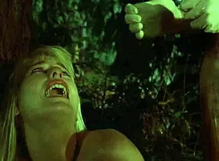 Watch this sexy nude blonde having sex in the car outdoors.