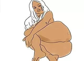 Digital Art Featuring Anime Feet And Cartoon Figures