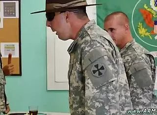 i relieve my boy with gay sex as drill sergeant