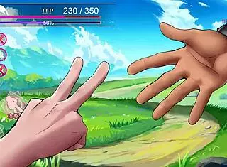 muscular demon king craves my rod in otherworldly hentai clash