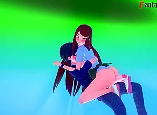 Kushina Uzumaki And Sarada Uchiha In Jealous Fantasy Adventure Full Movie