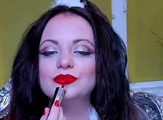 babe, this red lips fetish is perfect for your holidays with unique touches