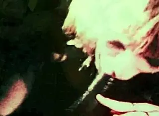 Vintage Interracial Threesome in Porn World