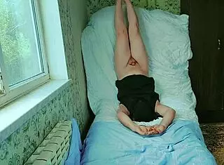 twerking sissy crossdresser with big white ass sexy body long legs femboy mtf ladyboy trans lgbt spanking young 18+ whi