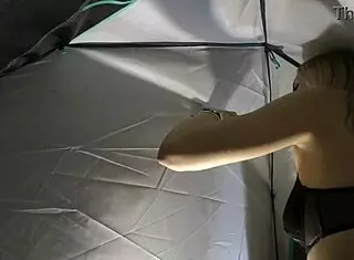 did you see this accidental cumshot through the glory hole onto her hands and lingerie?