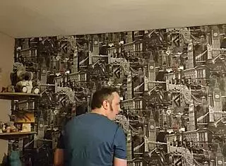 Man Stands And Wanks His Hard Cock In Public View