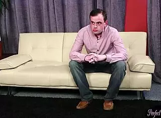 British milf with big tits sucks cock intensely before facial