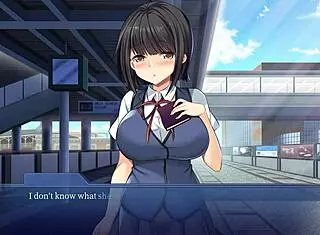 the bride gets fucked in the fuckomotive for a happy ending in this hentai