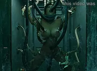 lara's bondage experiment with machine 😈