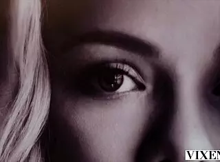 vixen model elsa jean gets wild with steamy blonde blowjob action