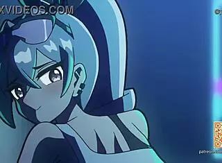 Animación 2d featuring hentai riding and cowgirl action