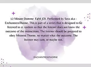 Femdom Gives Jerk Off Instructions for Cum Eating