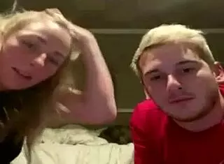 Blonde teen 18+ shows off her tits on periscope part 1