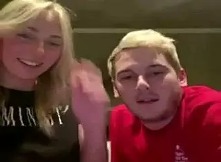 Blonde teen 18+ shows off her tits on periscope part 1