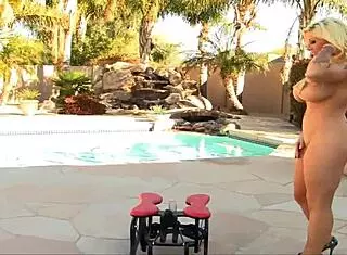 hot busty blonde with big tits