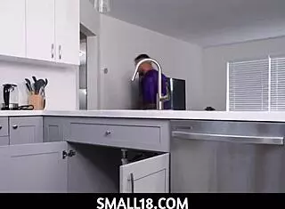 Freya von Doom gives half-time blowjob.