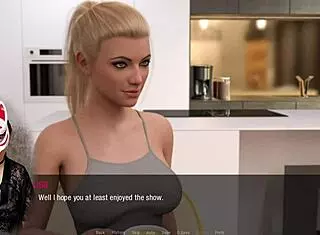 Kate Exposes Big Tits in Outdoor Changing Room Intense Fuck Scene