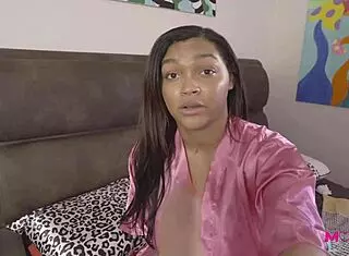 i'm ashlyn peaks masturbatin in my stepson's bed, playin with my big tits and ridin hard