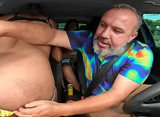 Renata Carvalho Gets Licked And Fucked After Hitchhiking!