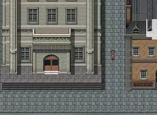 impedindo que uma ladra loira gostosa roube uma peça valiosa do museu, detective girl of the steam city parte 2, com suas tetas grandes e bunda sexy