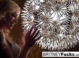 Sexy Blonde Feels Retro Tease And Solo Pleasure