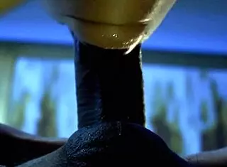 Latina Sucks 24cm Monster Cock Deepthroat