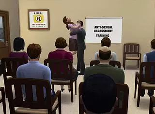 Boss Shows Porn at Work