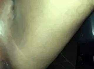 gordita peruana masturbating in the car with a mature guy bareback