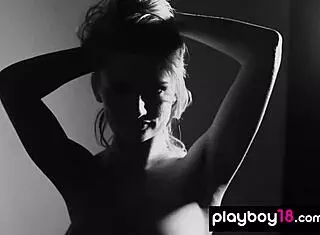 Brittney Shumaker strips slowly seductively