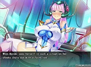 Holy Armored Princess Elementia in Solo Hentai Scene