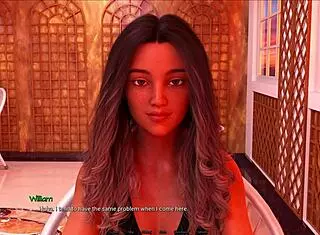 Why does the waitress cheat with big cock in the stalls?