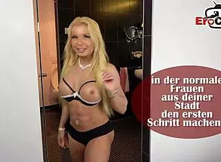 Skinny Blonde College Student With Small Tits Prefers Sex Over Studying