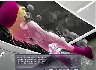 Exposing the play girl in anime hentai game adventure