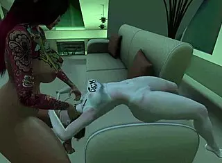 is this shemale fucking in 3d?