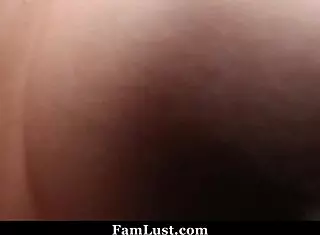 Stepbro catches petite stepsister riding monster cock on webcam