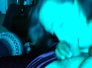 chubby latina still sucks dick wrong so i cum on her tits