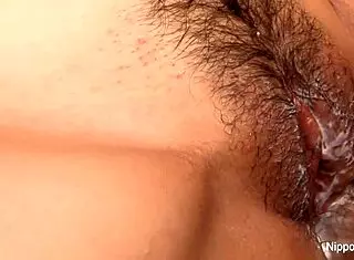 Asian beauty in wild gangbang