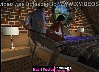 Cartoon Character Pays Due Rent With Sex